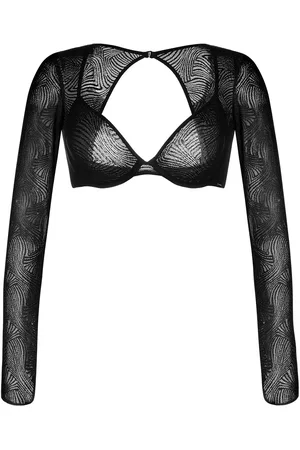 Dorina Marble Tops Lingerie Bras & Tops T-shirt Bras Black