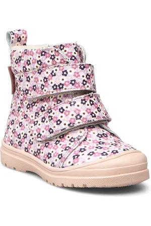 ANGULUS Boots - Flat - With Velcro Talvikengät Tarroilla Pink