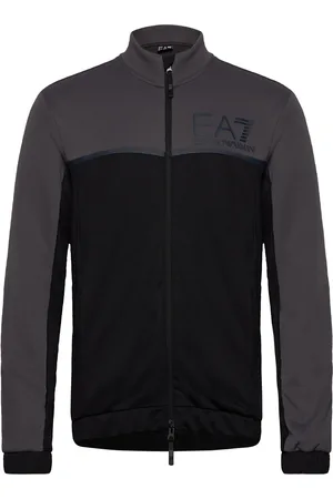 EA7 Tracksuit Tops Sweat-shirts & Hoodies Fleeces & Midlayers Black