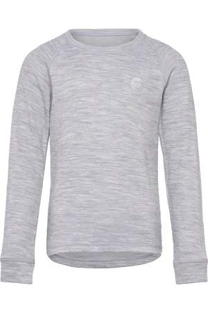 Viking Soft Baselayer Merino Top Outerwear Base Layers Baselayer Tops Grey