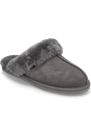 Rosemunde Rhbrisbane Shearling Reversed Slipp Aamutossut Tohvelit Grey