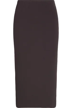 DAY Birger et Mikkelsen Michelle - All Day Jersey Skirts Knee-length & Midi Skirts Brown
