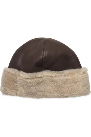 Day Et Day Faux Shearling Bucket Hat Accessories Headwear Hats Brown