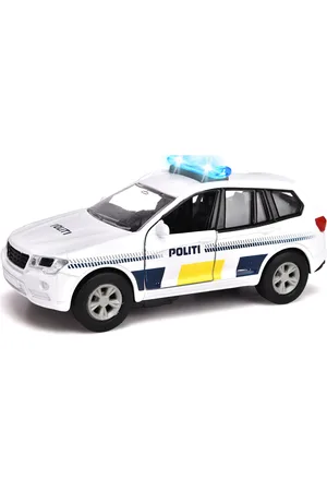DICKIE TOYS Danish Police Car Toys Toy Cars & Vehicles Toy Cars Police Cars White