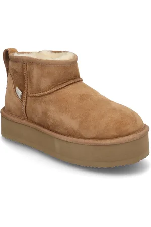 Rosemunde Rhbrisbane Shearling Plateau Boots Shoes Wintershoes Brown