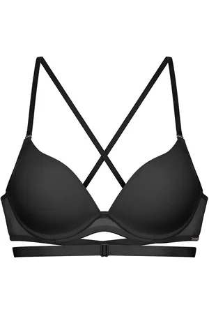 Dorina Michelle/Solution Plunge Lingerie Bras & Tops Wired Bras Black