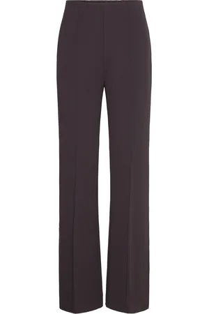 DAY Birger et Mikkelsen Wagner - All Day Jersey Bottoms Trousers Straight Leg Brown