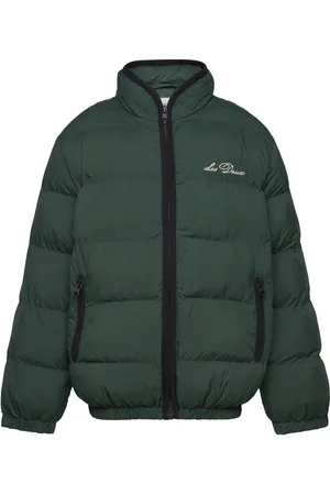 Les Deux Newport Padded Jacket Kids Toppatakki Green