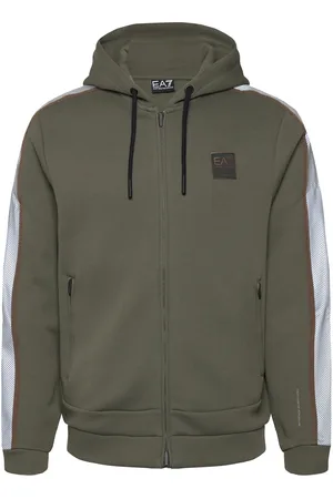 EA7 Sweatshirt Tops Sweat-shirts & Hoodies Hoodies Khaki Green