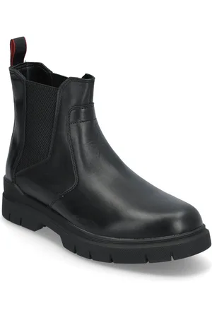 HUGO BOSS Ryan_Cheb_Lt Designers Boots Chelsea Boots Black