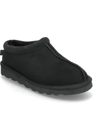 Rosemunde Rhbrisbane Shearling Band Slippers Aamutossut Tohvelit Black