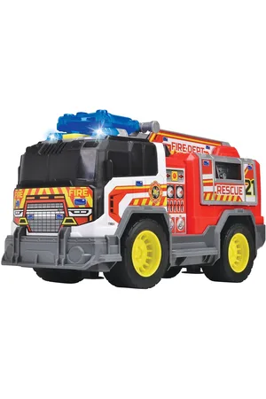 DICKIE TOYS Fire Rescue Unit, 30 Cm Toys Toy Cars & Vehicles Toy Cars Fire Trucks Red