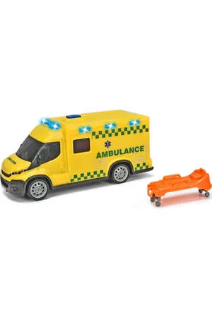DICKIE TOYS Iveco Daily Ambulans Toys Toy Cars & Vehicles Toy Cars Ambulances Yellow