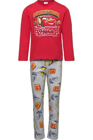 Biler Pyjama Pyjamasetti Pyjama Red