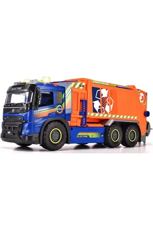 DICKIE TOYS Giant Garbage Truck Toys Toy Cars & Vehicles Toy Cars Garbage Trucks Orange