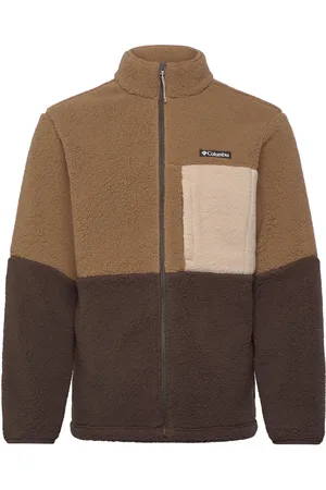 Columbia Mountainside Heavyweight Fleece Sport Sweat-shirts & Hoodies Fleeces & Midlayers Brown