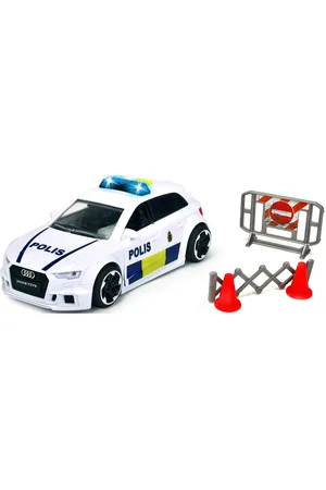 DICKIE TOYS Audi Rs3 Swedish Police Car Toys Toy Cars & Vehicles Toy Cars Police Cars White