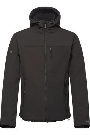 Superdry Hooded Soft Shell Trekker Jkt Ohut Takki Black