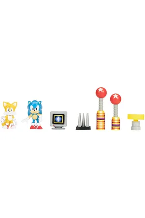 Jakks Sonic 6Cm Figure Diorama Set Toys Playsets & Action Figures Action Figures Multi/patterned