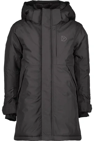Didriksons Porfyr Kids Parka Sport Jackets & Coats Parka Jackets Black