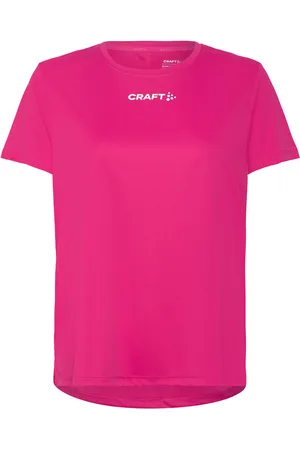 Craft Core Essence Ss Tee 2 W Sport Women Sport Clothing Sports Tops & T-shirts Pink