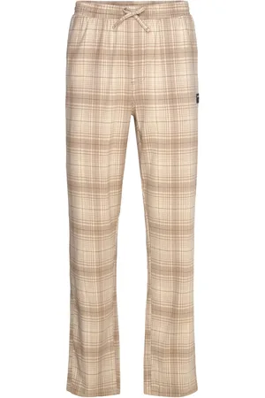Björn Borg Core Flannel Pyjama Pants Olohousut Beige