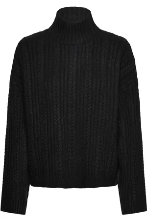 Ichi Ihmylle Ls5 Tops Knitwear Turtleneck Black
