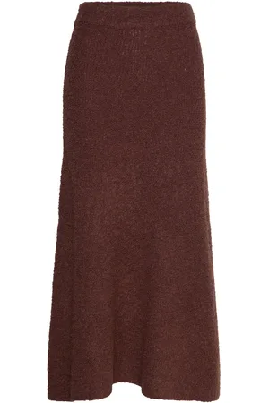 INWEAR Roccoiw Skirt Skirts Maxi Skirts Brown