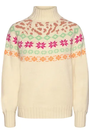 Kari Traa Ingrid Knit Sport Women Sport Clothing Sport Sweat-shirts & Hoodies Sport Knitwear Cream