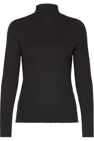 Levete Room Lr-Ika Tops T-shirts & Tops Long-sleeved Black