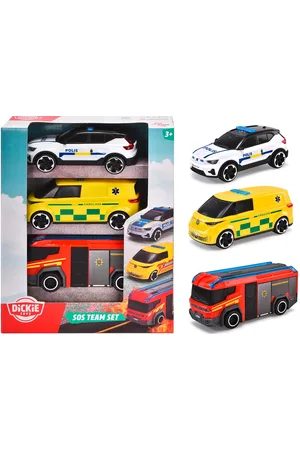 DICKIE TOYS Sos Team - Swedish Version Toys Toy Cars & Vehicles Toy Cars Multi/patterned