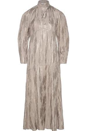IRO Tavina Polvipituinen Mekko Beige
