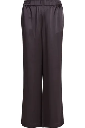 Ivo Nikkolo Wide Leg Trousers, Teslita 2 Bottoms Trousers Wide Leg Brown