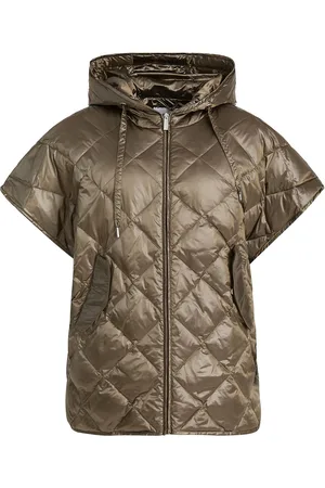 Ivo Nikkolo Hooded Quilted Vest, Manyana Vests Quilted Vests Brown