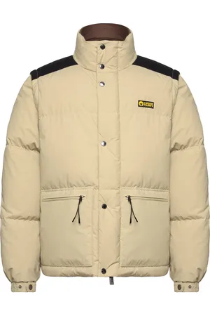 Ciesse Cp Dakota Recycle Full Zip Jkt Villakangastakki Pitkä Takki Beige