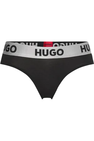 HUGO BOSS Thong Sporty Logo Stringit Alusvaatteet Black
