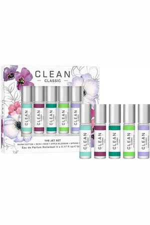 Clean Gift Set Classic Layering Rollerball Edp Hajuvesisetti Tuoksusetti Nude