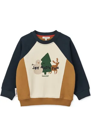 Liewood Aude Placement Sweatshirt Tops Sweat-shirts & Hoodies Sweat-shirts Multi/patterned