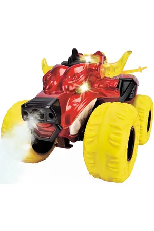 DICKIE TOYS Flaming Fire Monster Toys Remote Controlled Toys Red