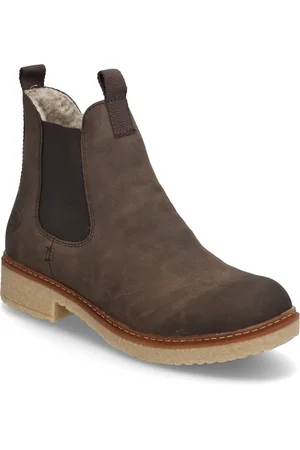 Rieker Z5050 Shoes Chelsea Boots Brown