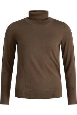 Ivo Nikkolo Merino Wool Knit, Krolly 1 Tops Knitwear Turtleneck Brown