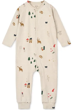 Liewood Birk Printed Pyjamas Jumpsuit Pyjama Sie Jumpsuit Haalari Multi/patterned