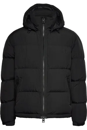 HUGO BOSS Bironto2441 Vuorillinen Takki Topattu Takki Black