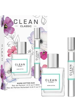 Clean Gift Set Classic Warm Cotton Duo Edp Hajuvesisetti Tuoksusetti Nude
