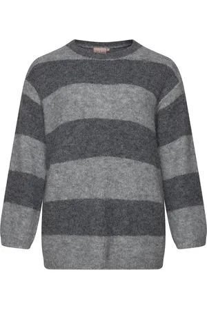 Wasabi Wa-Jolie 1 Tops Knitwear Jumpers Grey