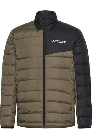 adidas Mt Down Jacket Sport Men Sport Clothing Sport Outerwear Sport Jackets Sport Outdoor Jackets Khaki Green