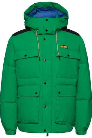 Ciesse Cp Alaska 4 Pocket Detachable Hooded Jkt Villakangastakki Pitkä Takki Green