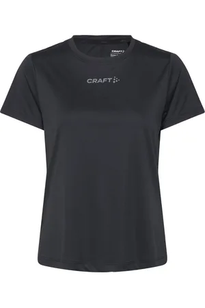 Craft Core Essence Ss Tee 2 W Sport Women Sport Clothing Sports Tops & T-shirts Black