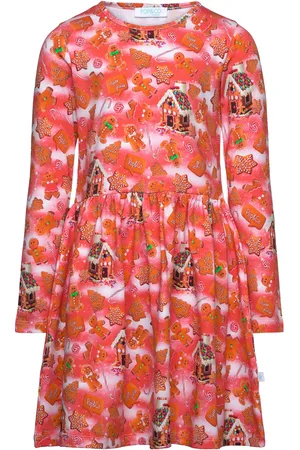 POP Cilia X-Mas Dresses & Skirts Dresses Casual Dresses Long-sleeved Casual Dresses Red