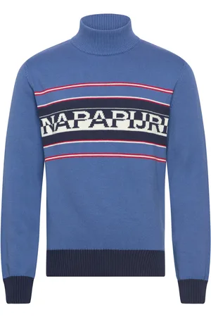 Napapijri Sardona Jumper Tops Knitwear Turtlenecks Blue